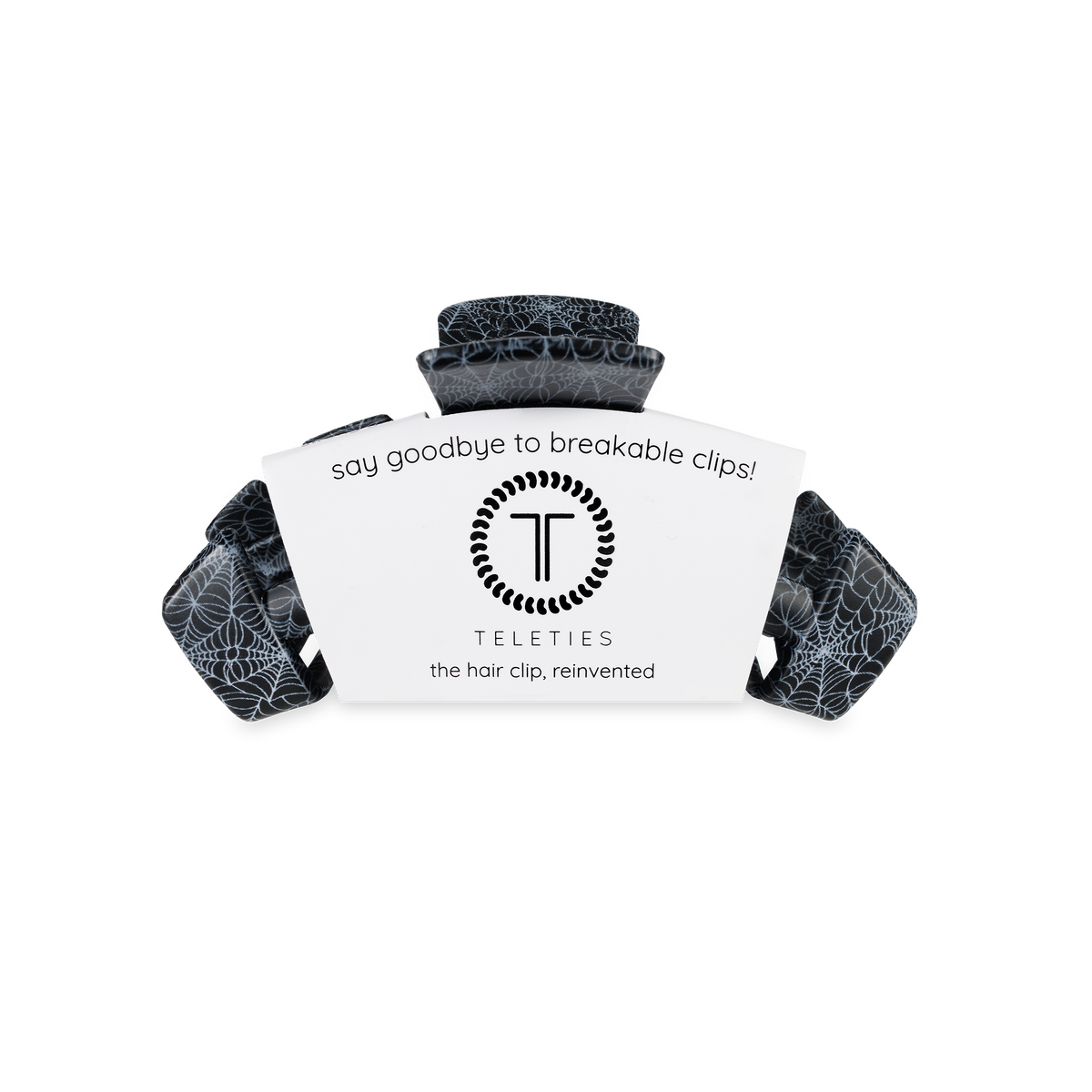 TELETIES - Classic Hair Clip | Small | Webbed