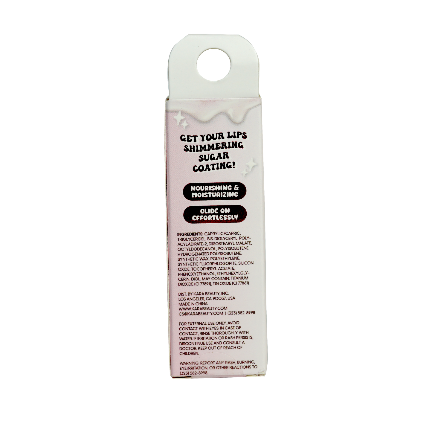 Kara Beauty - Sugar Coat Shimmer Lip Balm: Sweet Tooth