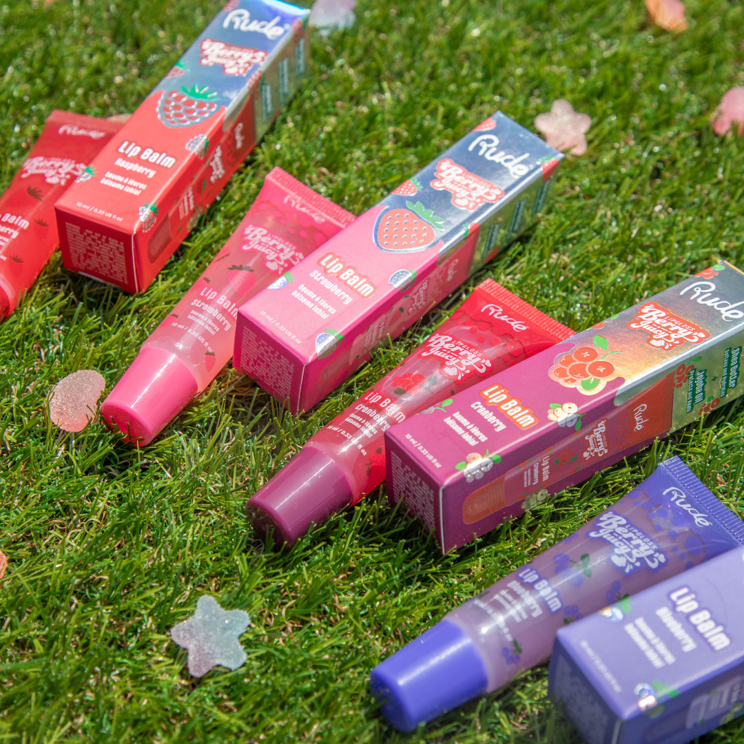 Rude Cosmetics - Berry Juicy Lip Balm: Raspberry