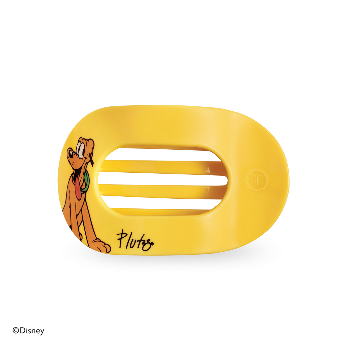 TELETIES - Pluto | Medium | Flat Round Hair Clip