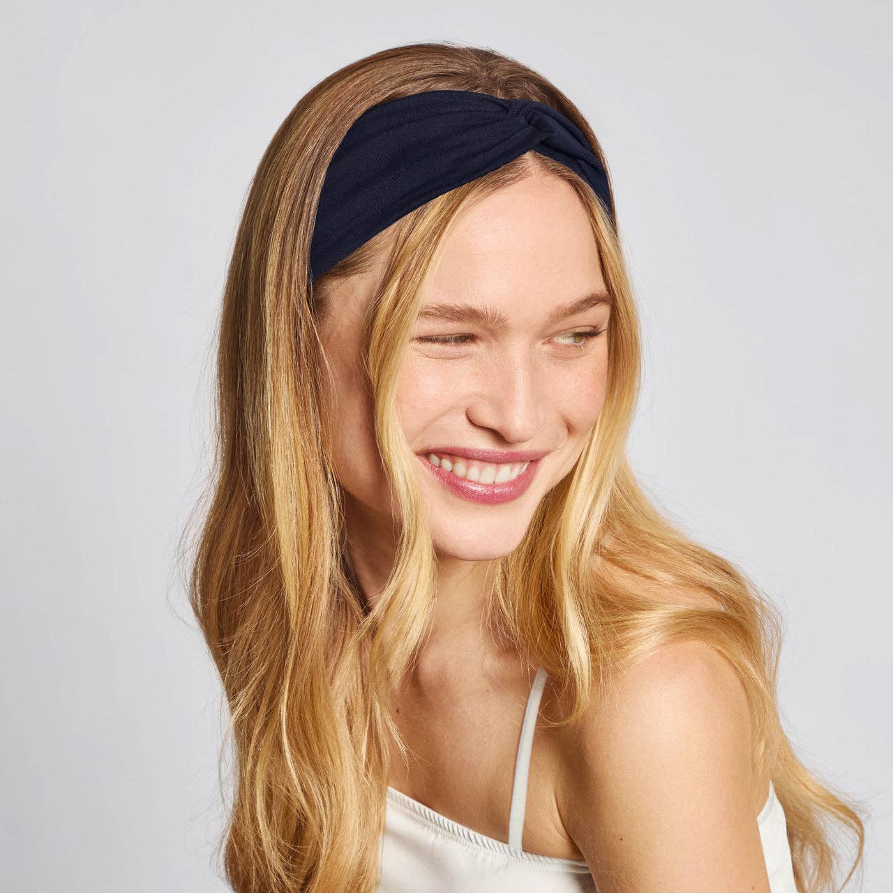 KITSCH - Recycled Fabric Wide Twist Headbands 2pc Set -Garden Bouquet