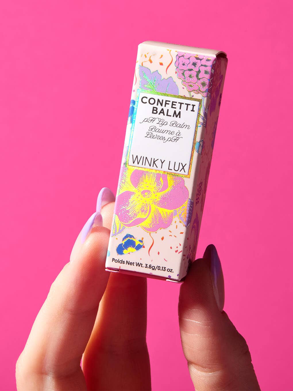 Winky Lux - Glitter Confetti pH Lip Balm: Rainbow Confetti