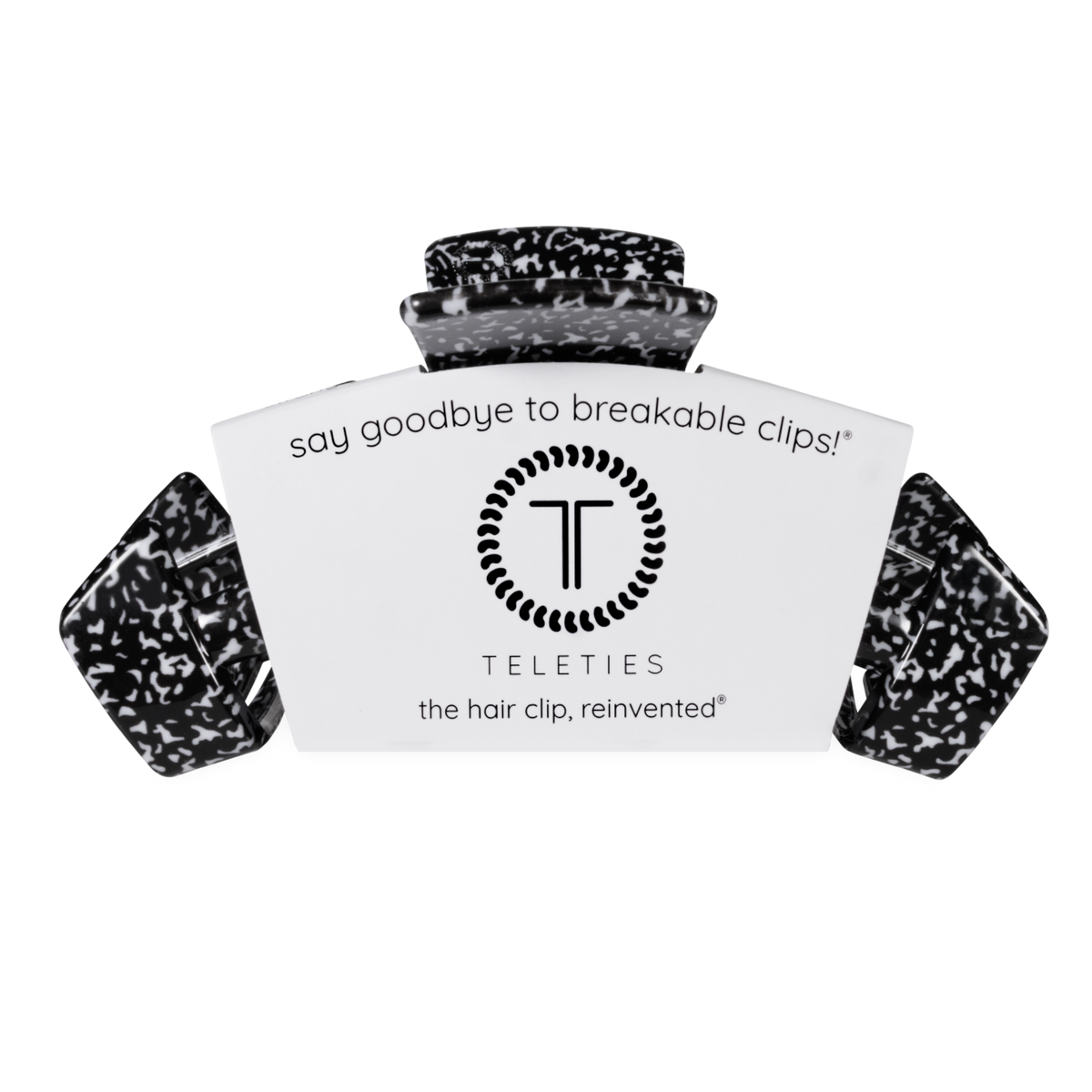 TELETIES - Classic Study Session Large Claw Clip