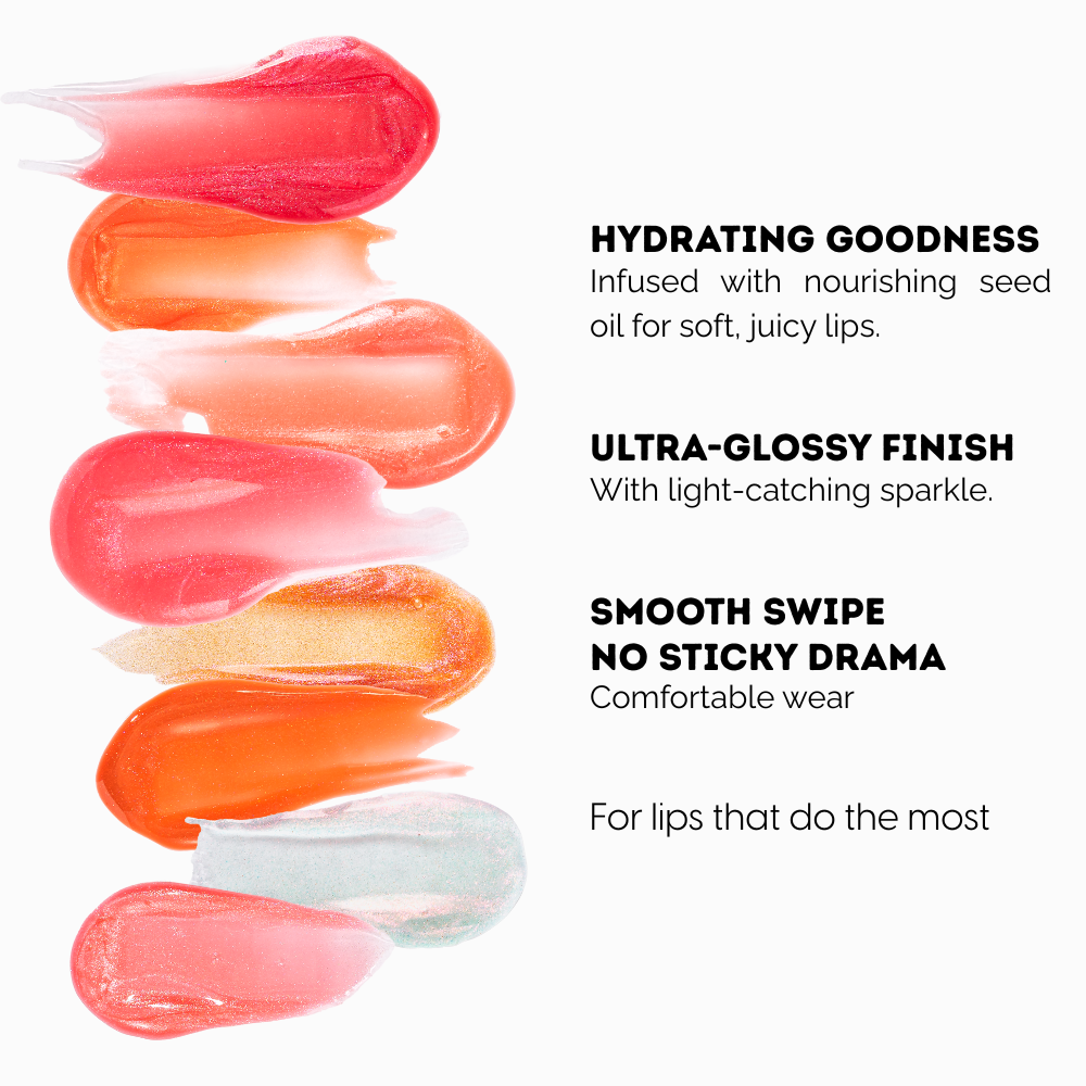 Kara Beauty - Starcrossed Shimmer Glitter Lip Gloss - Timeless