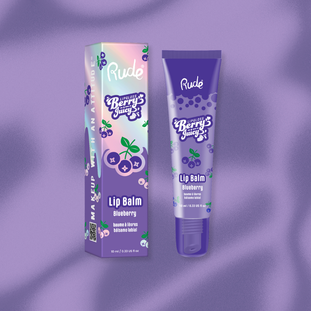 Rude Cosmetics - Berry Juicy Lip Balm: Blueberry