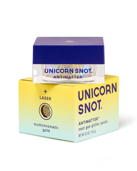 Unicorn Snot | Glitter Beauty - ANTIMATTER | LASER-Yellow/Orange | Glitter Paste | Shimmer