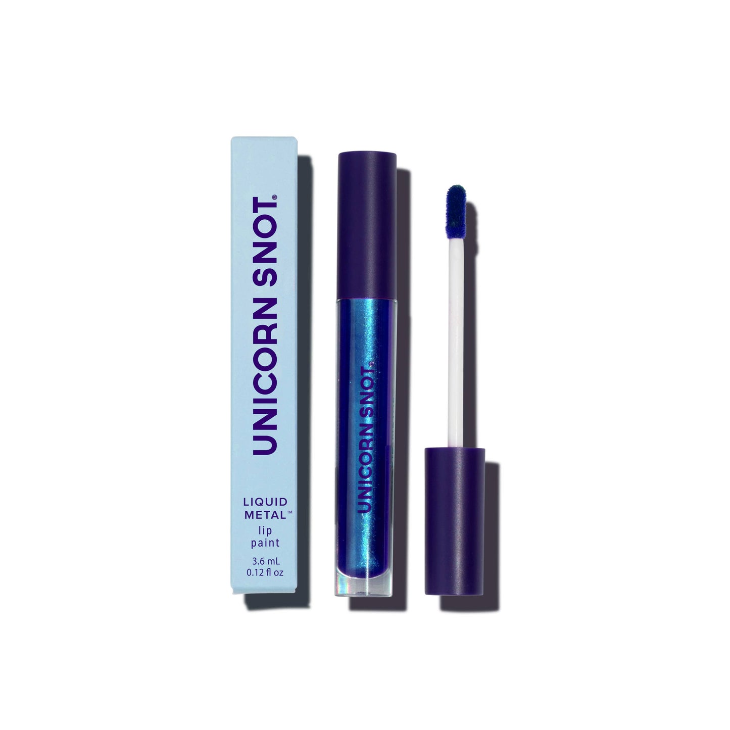 Unicorn Snot | Glitter Beauty - Liquid Metal Lipstick | Vapor-Blue | Lip Paint | Lip Stain
