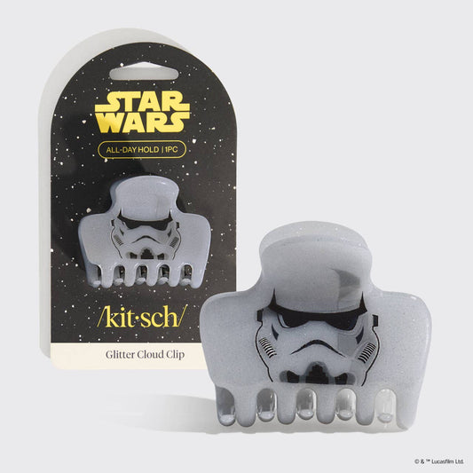 KITSCH - Star Wars™ & Kitsch Glitter Cloud Clip in Stormtrooper