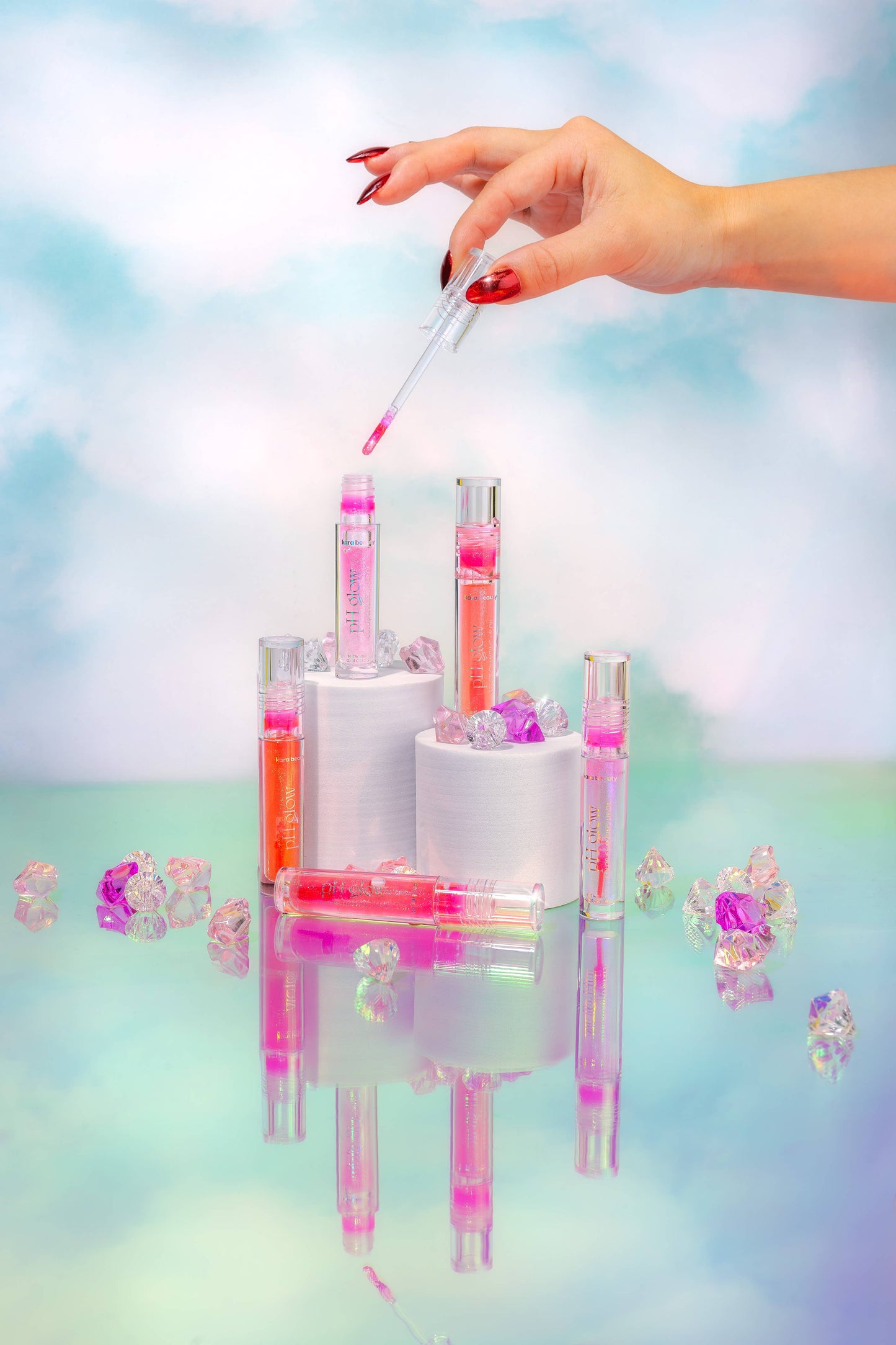 Kara Beauty - PH Glow Lip Oil: Sheer Rose