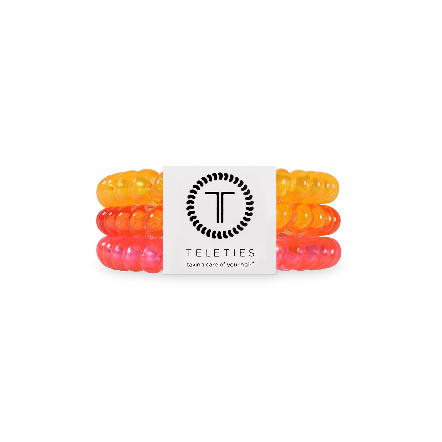 TELETIES - Spiral Hair Coils | Small | Day Rave