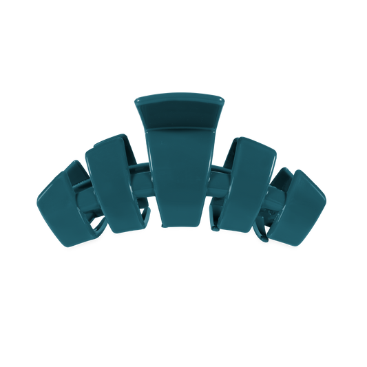 TELETIES - Classic Teal With It Medium Claw Clip
