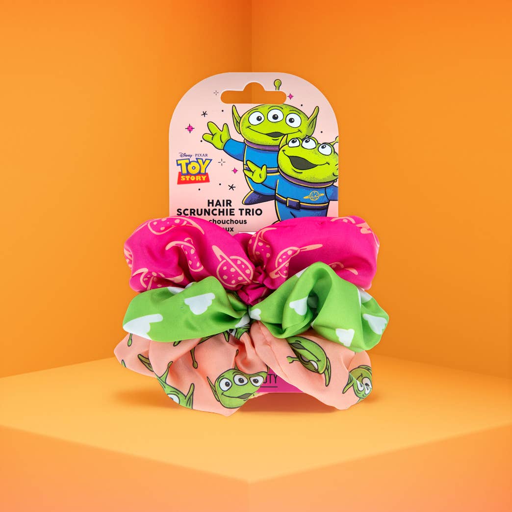 Mad Beauty USA LLC - Toy Story Scrunchie Trio 100% Polyester 3 Colourway Design