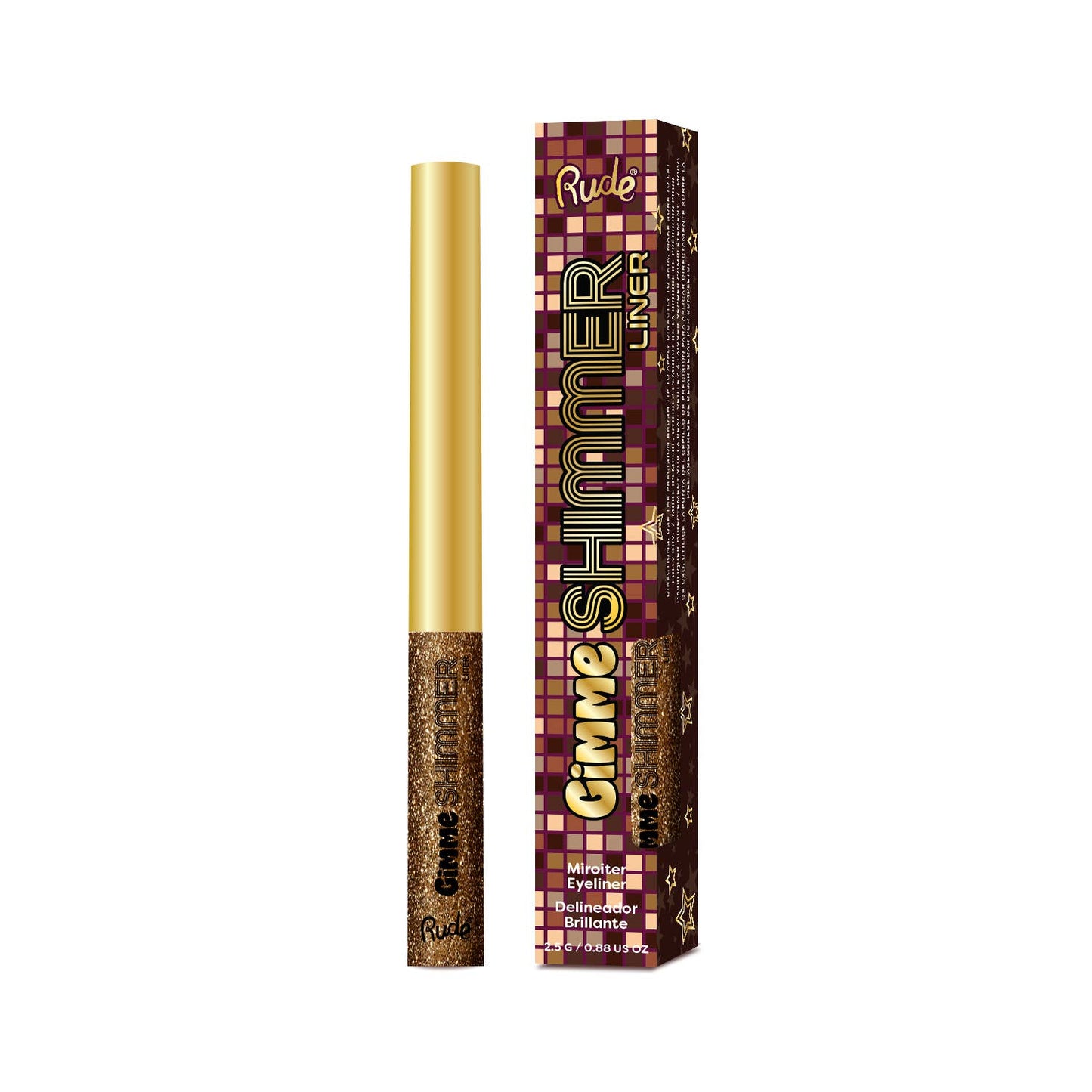Rude Cosmetics - Gimme Shimmer Liner: Rose Quartz
