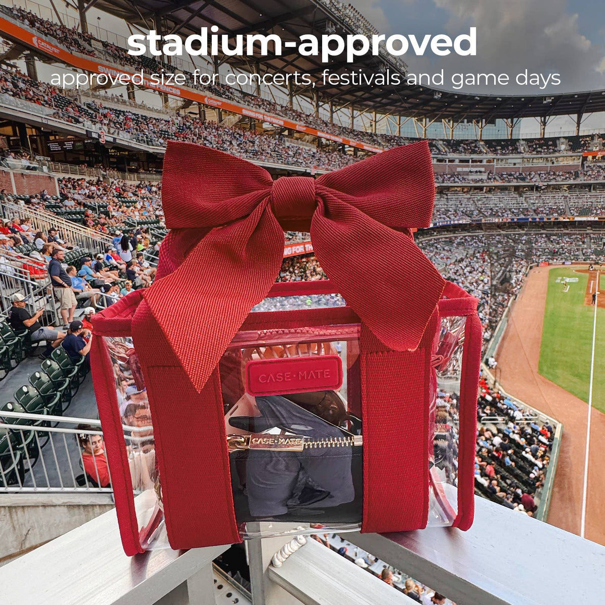 Case-Mate - Case-Mate Clear Stadium Bag: Iridescent