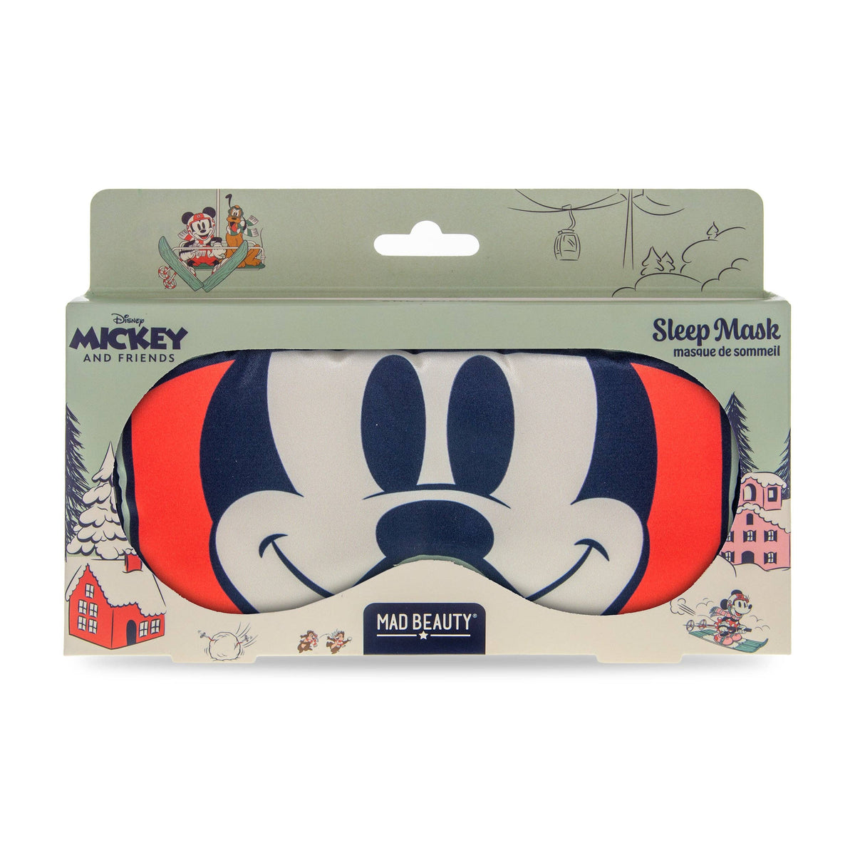 Mad Beauty USA LLC - Sleep Eye Mask Disney Mickey and Friends Ski Mask Design