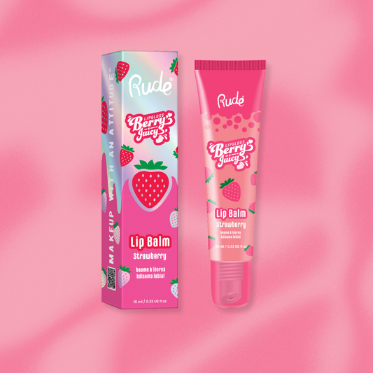 Rude Cosmetics - Berry Juicy Lip Balm: Strawberry