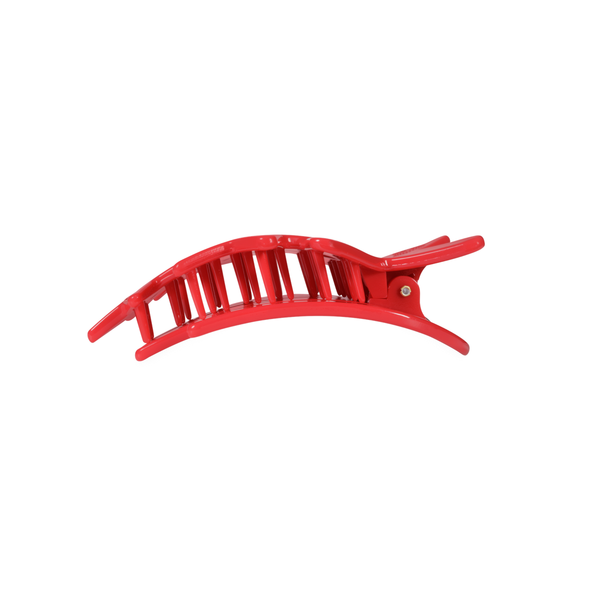 TELETIES - Flat Hair Clip | Medium | Red Shooting Star