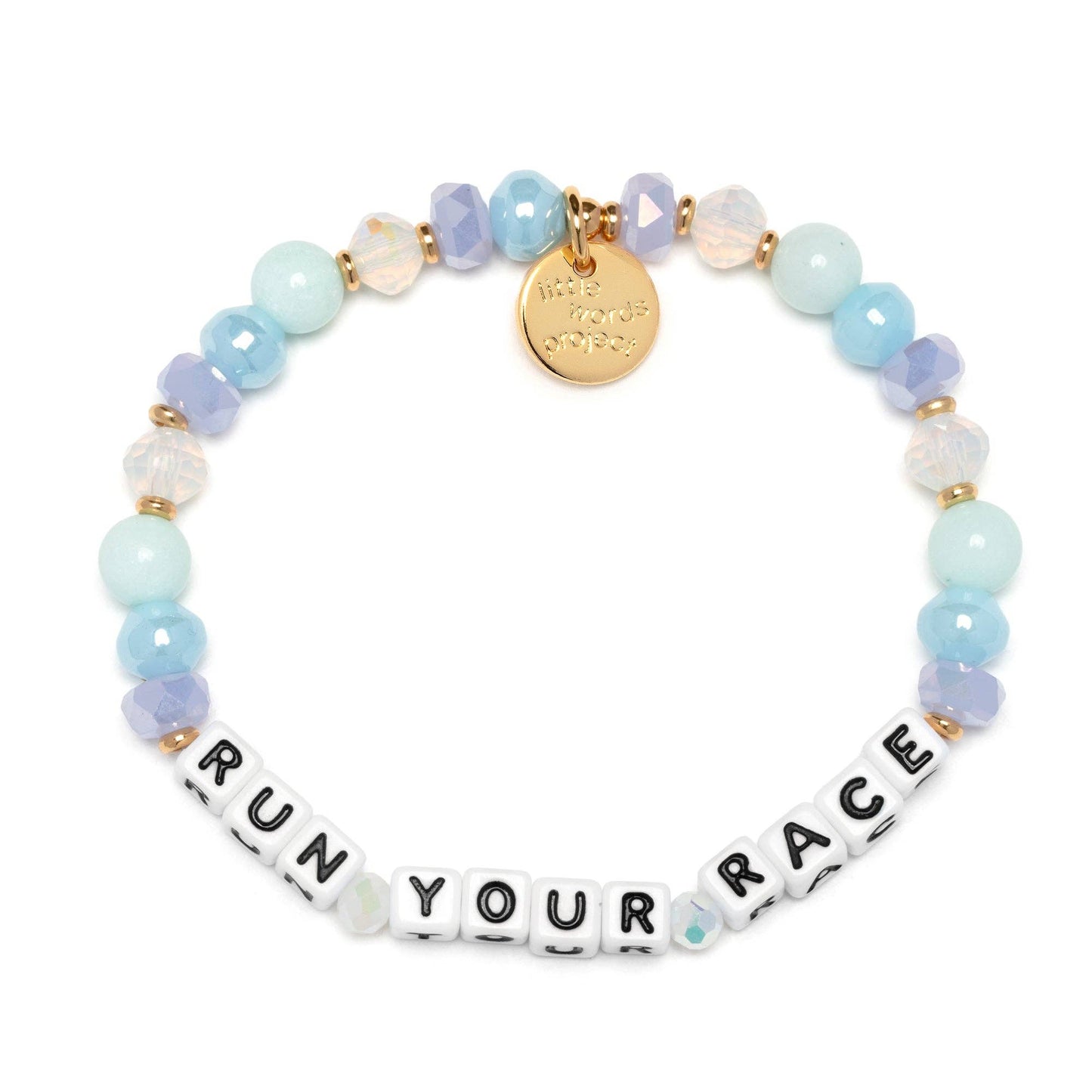 Little Words Project - White-Run Your Race-Pace Chaser: White / M/L