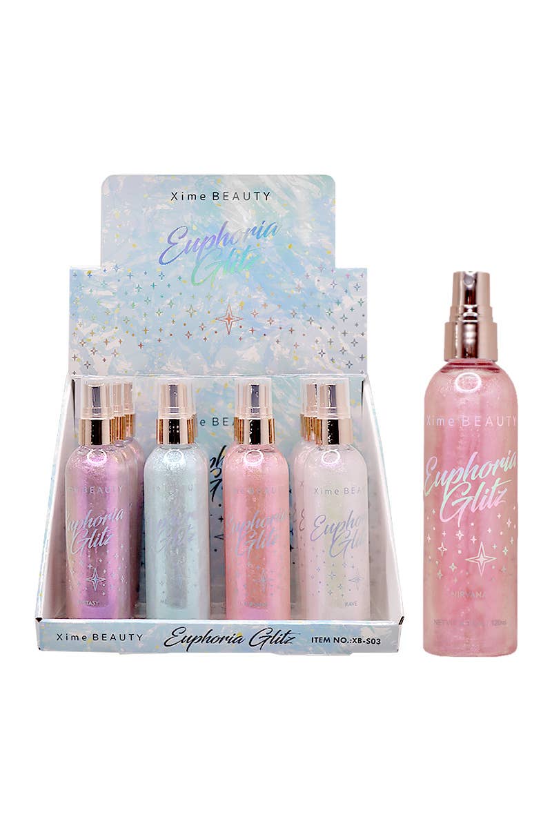 PINEAPPLE Beauty - Xime XB-S03 Euphoria Glitz Body Simmer Spray - 12pc